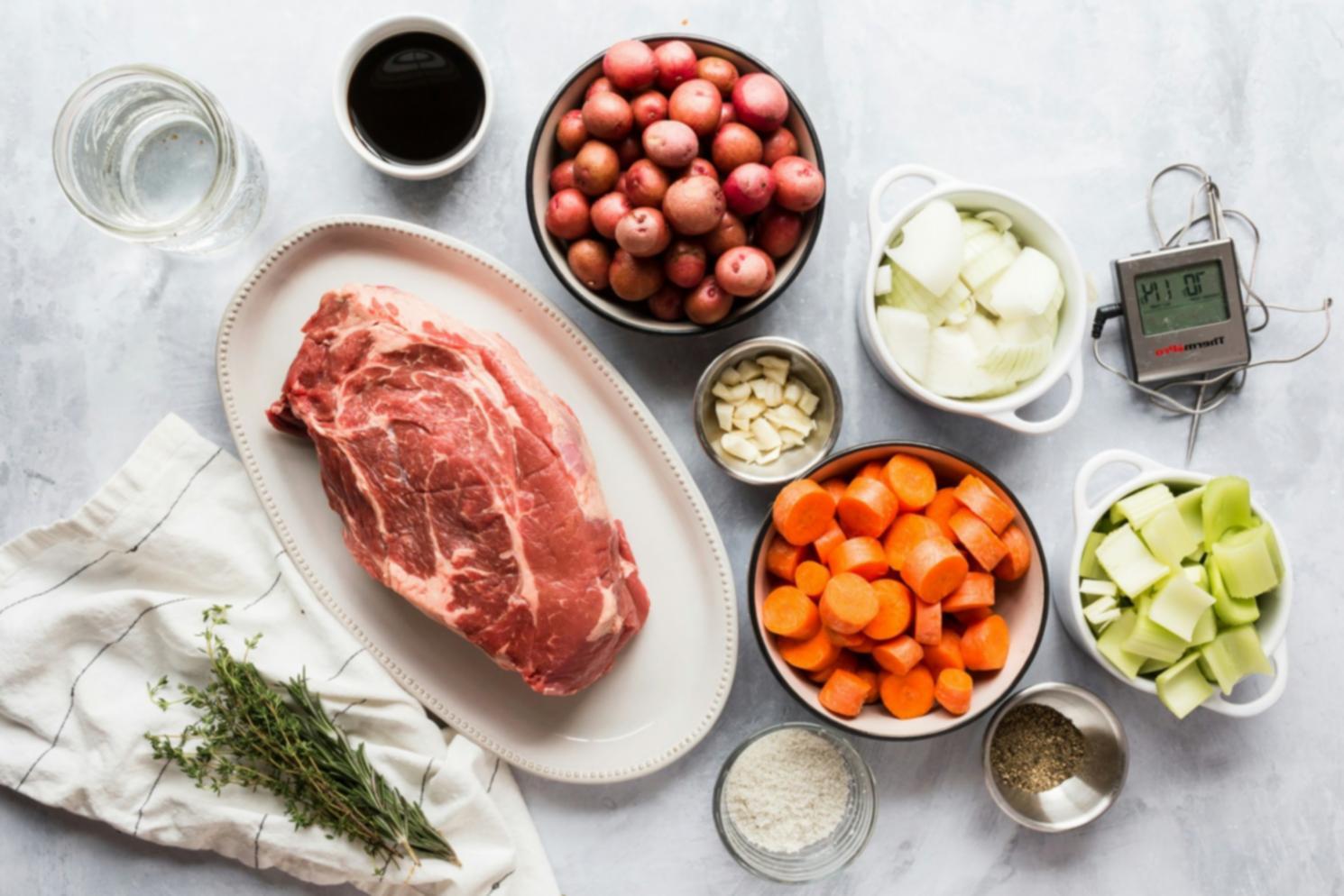 Professional mobile cooking setup with fresh ingredients and cooking equipment
